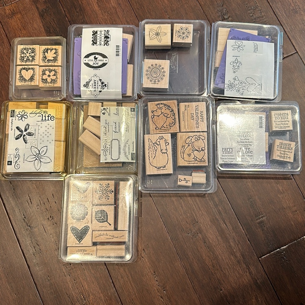 Stampin Up stamp sets
